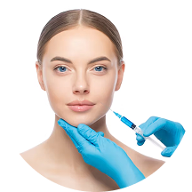 Illustration representing patient admission and reception process at a clinic or hospital